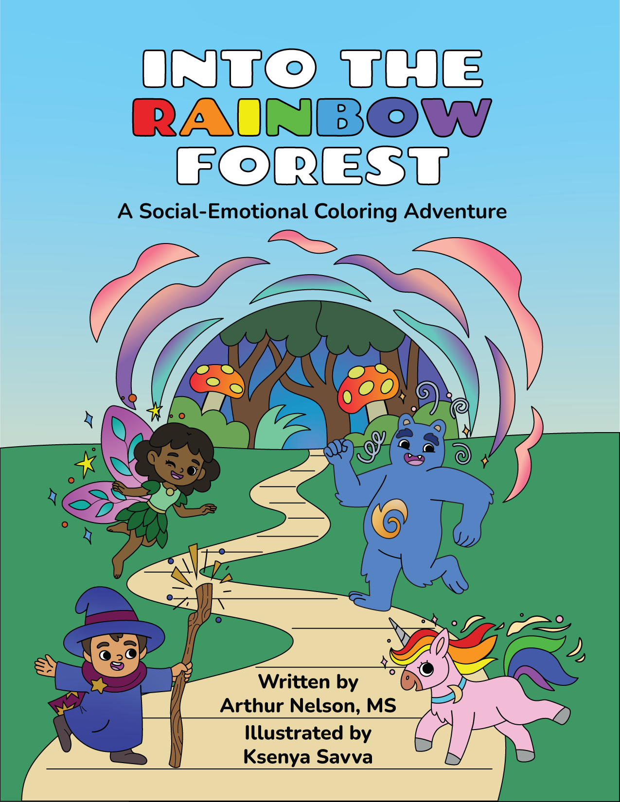 Into the Rainbow Forest: A Social Emotional Coloring Adventure