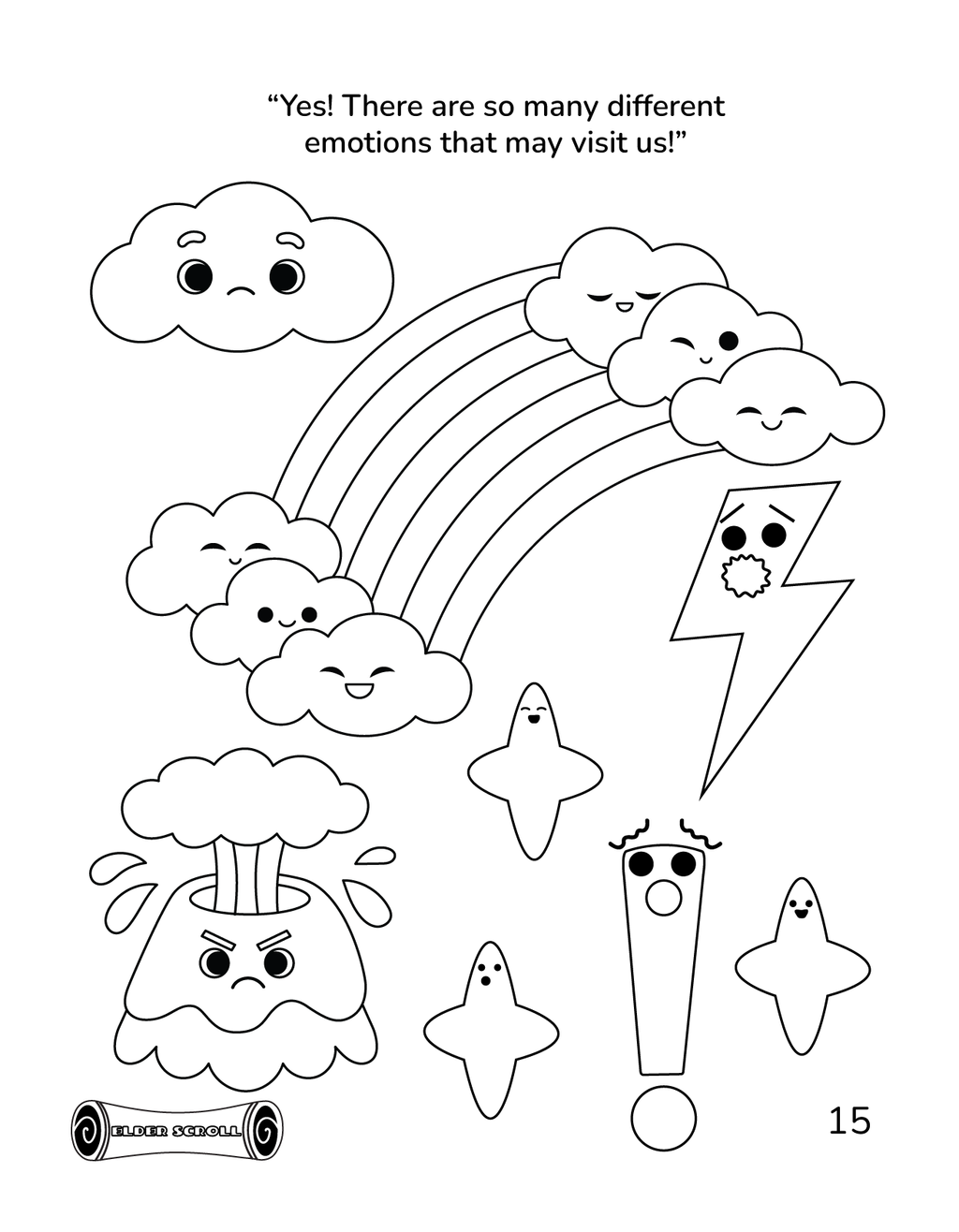 Into the Rainbow Forest: A Social-Emotional Coloring Adventure (Premium Edition)